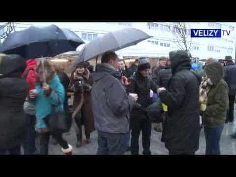 Inauguration du tramway T6 à Vélizy