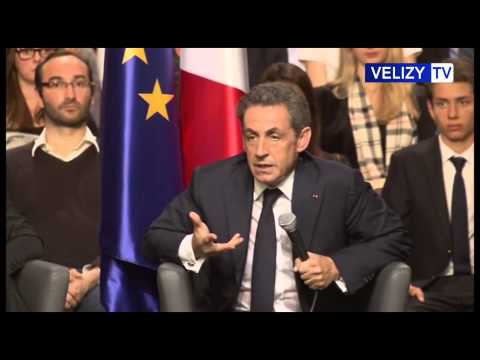 Meeting de Nicolas Sarkozy à Vélizy-Villacoublay