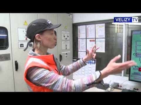 Vélidis : Visite du réseau de chauffage urbain de Vélizy