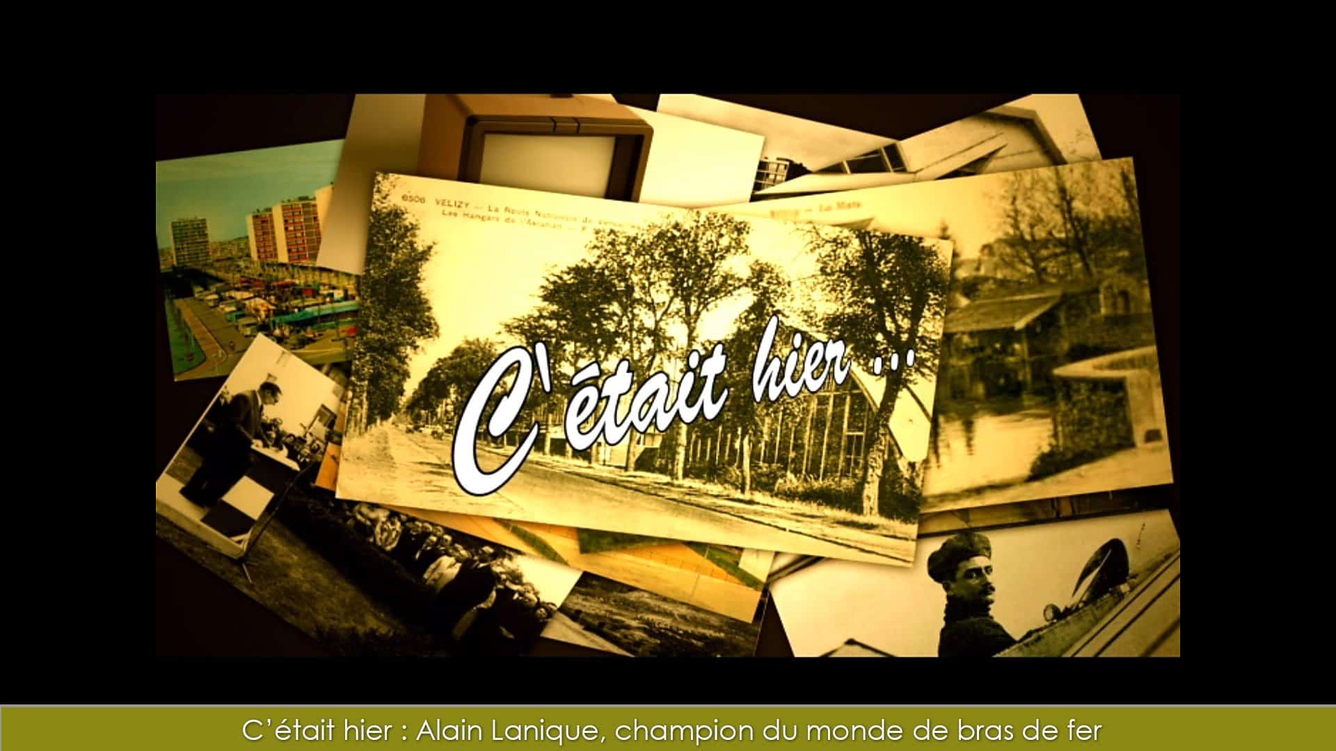 Alain Lanique, champion de Bras de Fer Vélizy TV