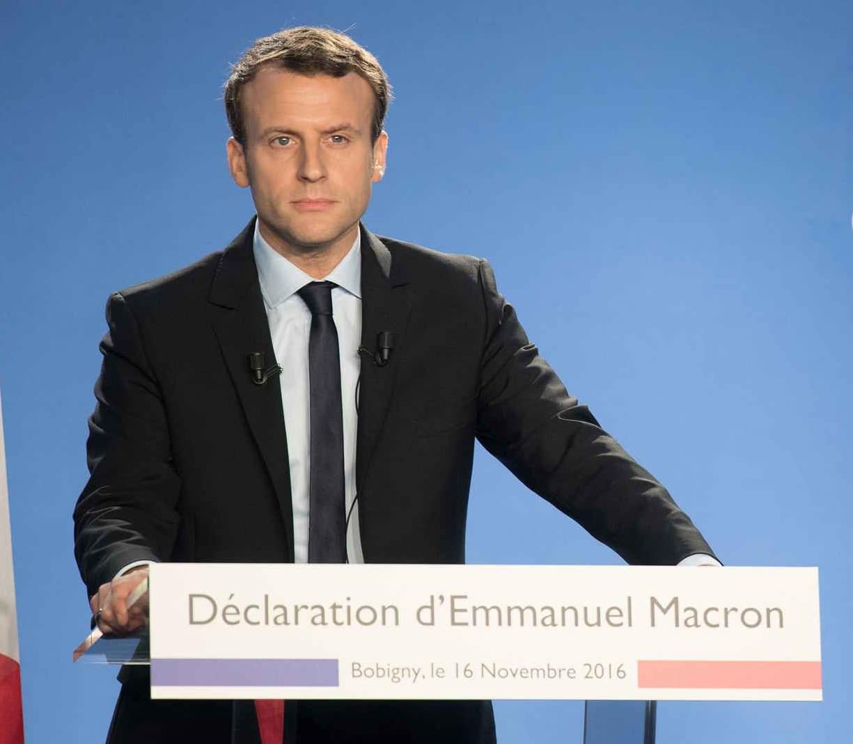 Emmnuel Macron au meeting de Bobigny - 16 novembre 2016