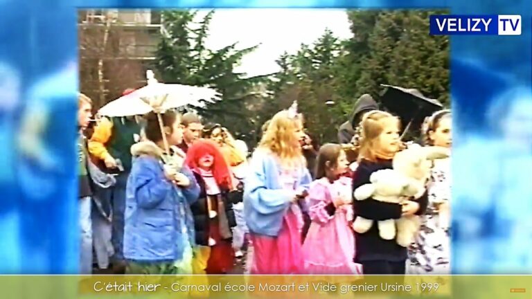 Carnaval de l'école Mozart et vide grenier à l'étang d'Ursine 1999