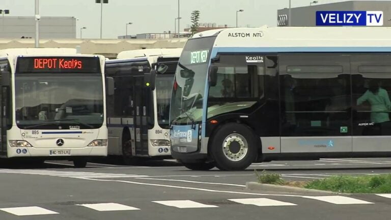 Vélizy Tv : VGP Actu : Mise en route du bus électrique qui relira Vélizy à Versailles