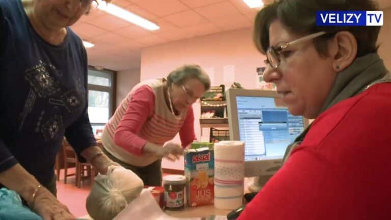 Épicerie solidaire 2017 à Vélizy