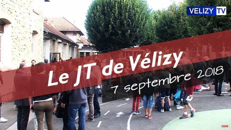 Le JT de Vélizy : 7 septembre 2018