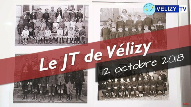 Le JT de Vélizy : 12 octobre 2018