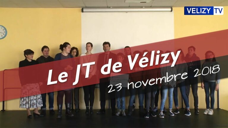 Le JT de Vélizy : 23 novembre 2018