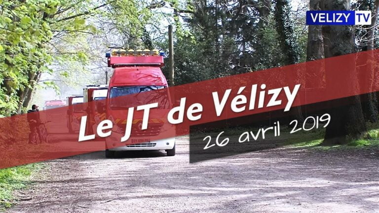 Le JT de Vélizy : 26 avril 2019