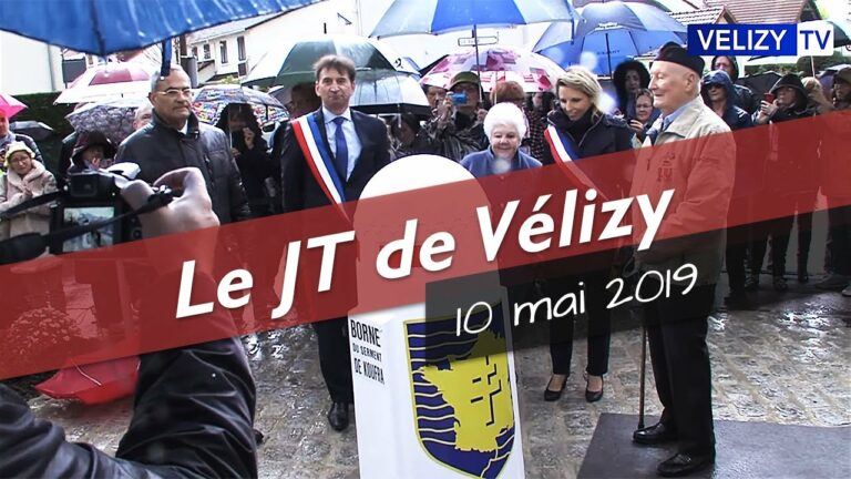 Le JT de Vélizy : 10 mai 2019