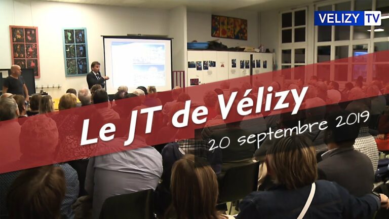 Le JT de Vélizy : 20 septembre 2019