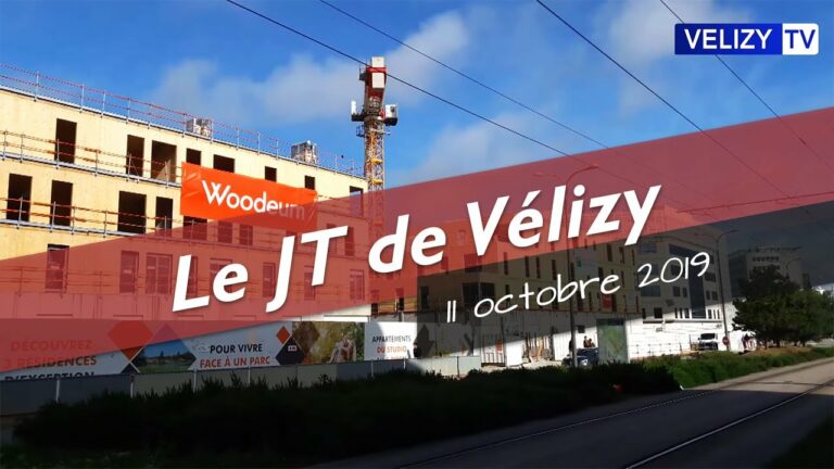 Le JT de Vélizy : 11 octobre 2019