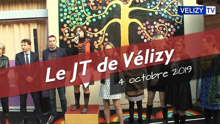 Le JT de Vélizy : 4 octobre 2019