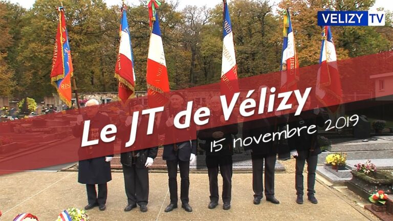 Le JT de Vélizy : 15 novembre 2019