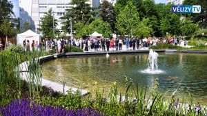 Inauguration de l'éco quartier Louvois